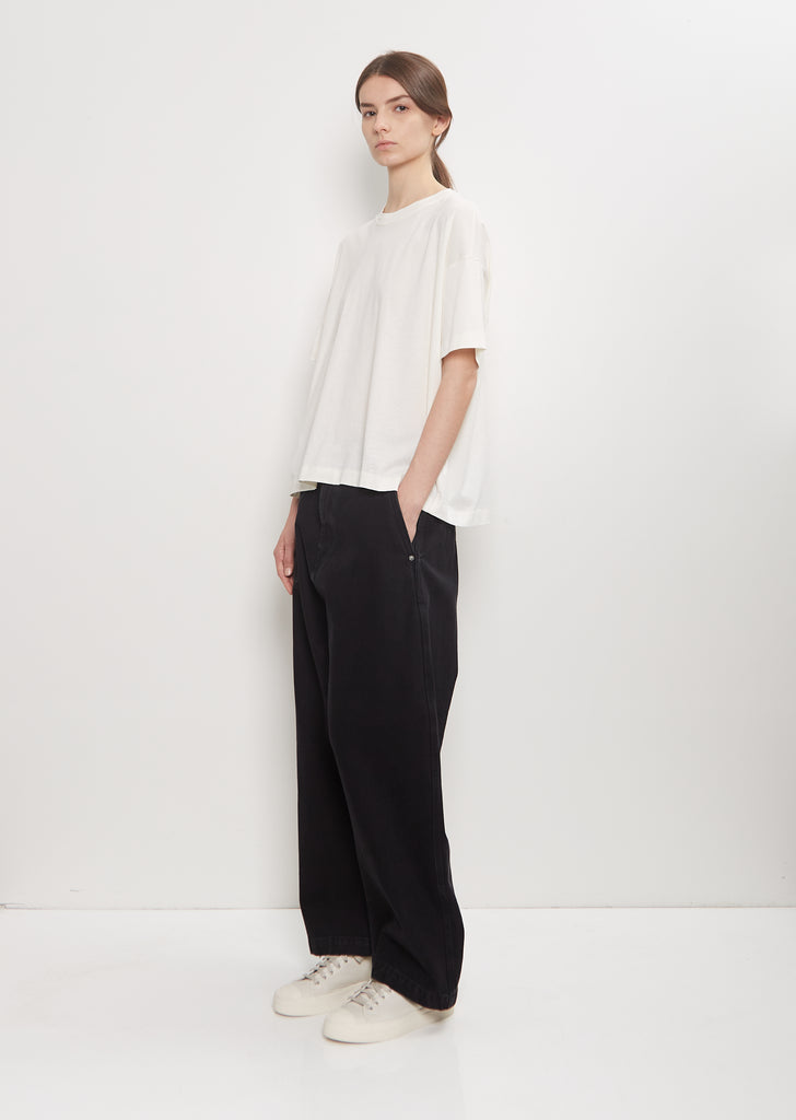 Cotton Tilly Oversized T-Shirt — Ivory