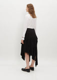 Horizontal Pintuck Skirt