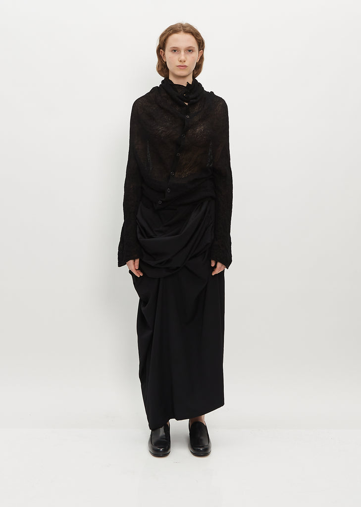 Draped Cardigan
