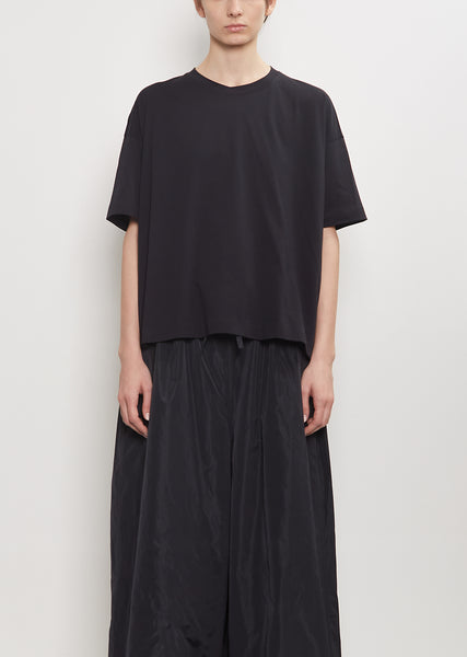 Cotton Tilly Oversized T-Shirt — Black – La Garçonne