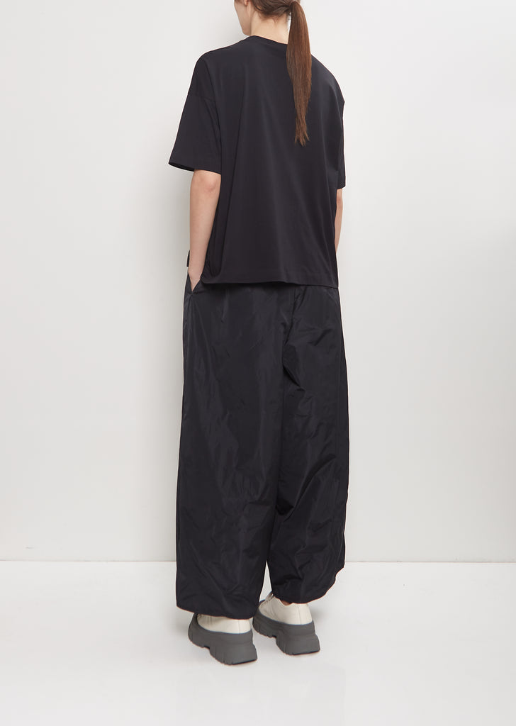 Cotton Tilly Oversized T-Shirt — Black