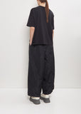 Cotton Tilly Oversized T-Shirt — Black