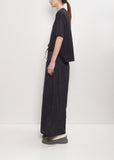 Cotton Tilly Oversized T-Shirt — Black