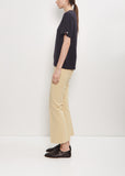 Stretch Cotton Kick Pant — Light Khaki