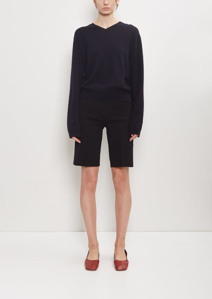 Stretch Cotton Bermuda Short