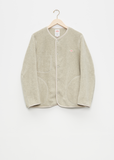 Men's Fleece Collarless Jacket