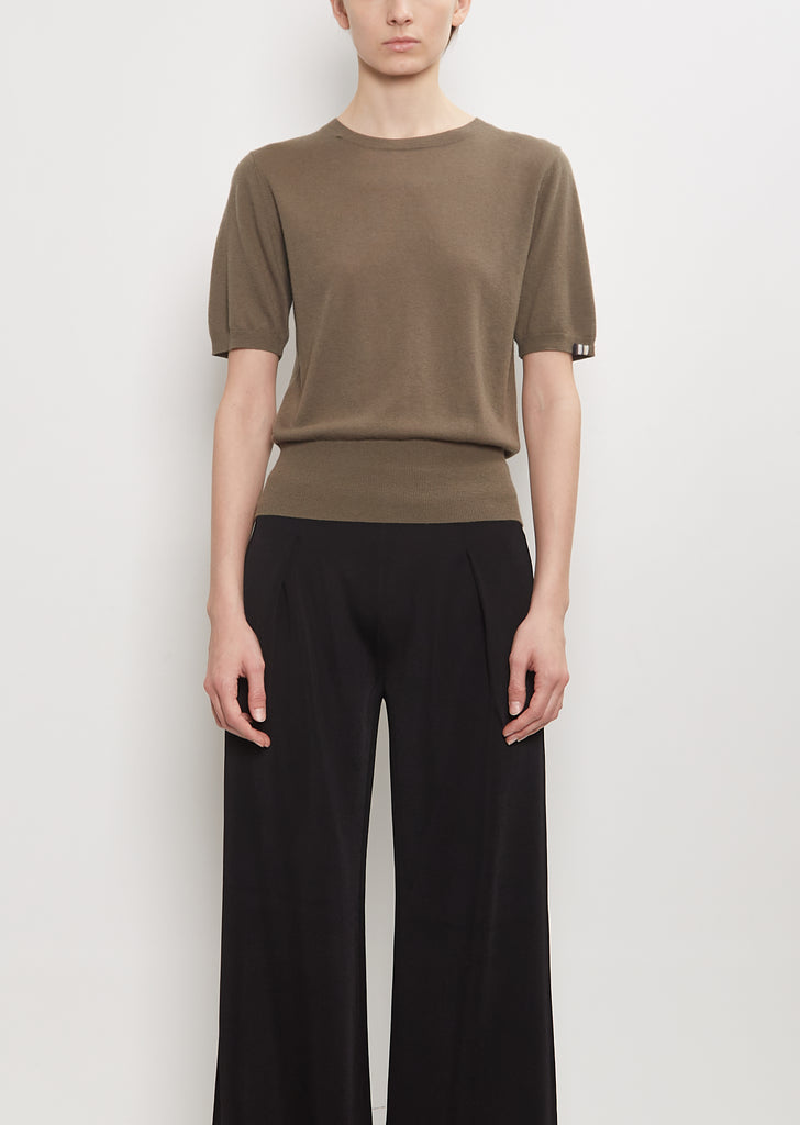Merino Wool Cashmere n°416 Noor Sweater — Army