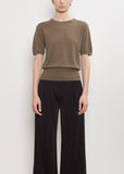 Merino Wool Cashmere n°416 Noor Sweater — Army