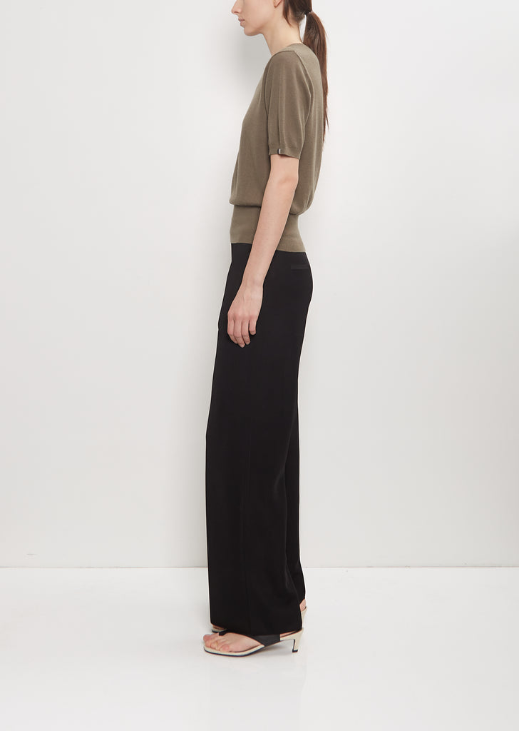 Merino Wool Cashmere n°416 Noor Sweater — Army