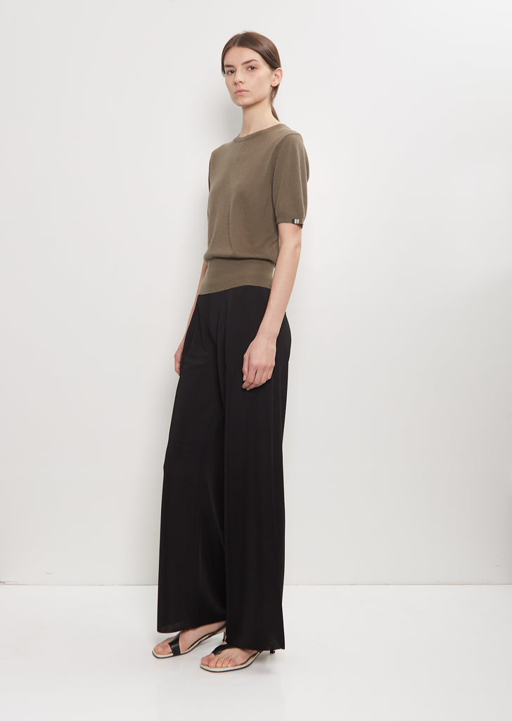 Merino Wool Cashmere n°416 Noor Sweater — Army