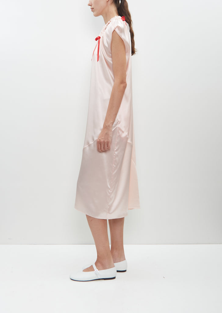 Sack Dress w/ Shoulder Bite