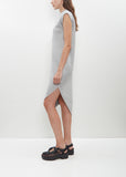 Sponge Sweat Dress — Light Grey