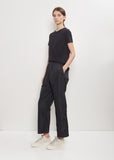 Cotton Turin Short Sleeve Tee — Black