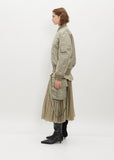 Arm Pocket Twill Jacket - Light Khaki