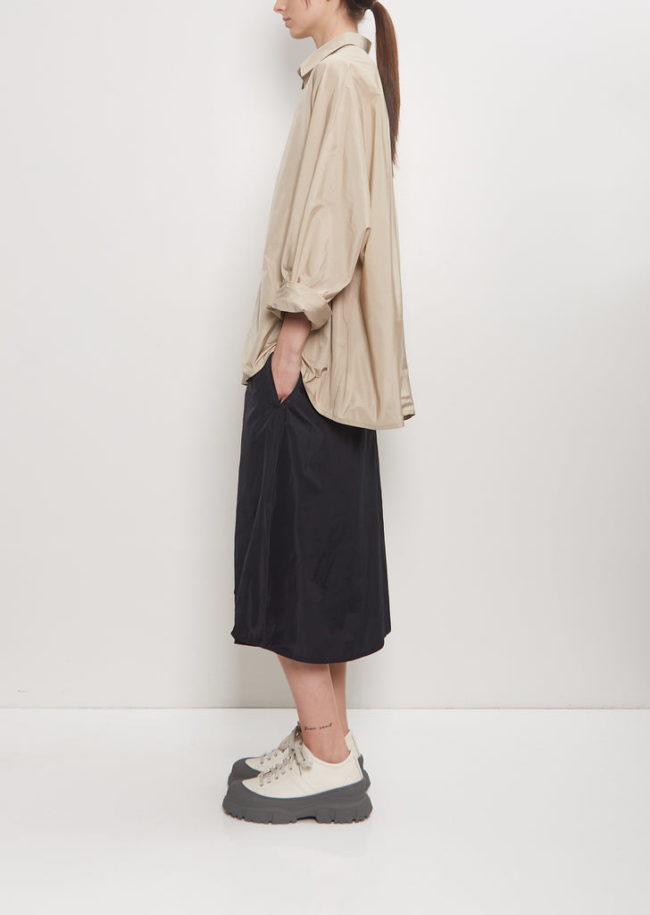 Binan Technical Side Pockets Shirt — Desert