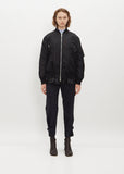 Arm Pocket Twill Jacket - Black