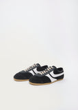 Suede Trainer — Black