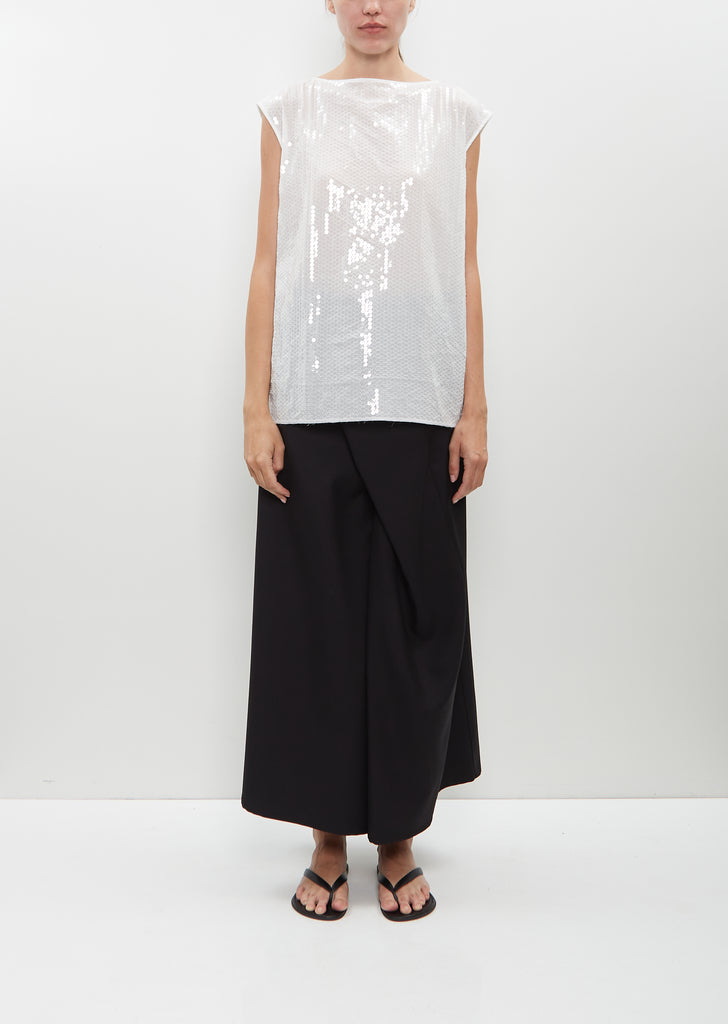 Sequins Tunic Top