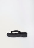 Suede Zori Clog
