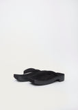 Suede Zori Clog