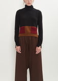 Wool Cashmere Turtle Neck Sweater
