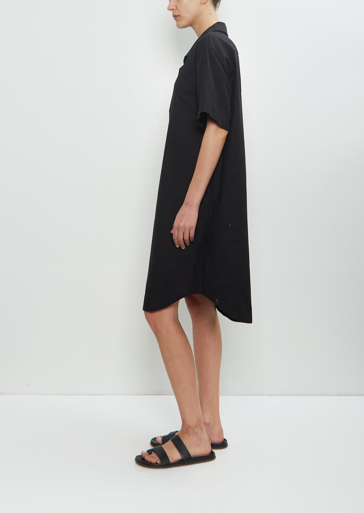 Cotton Pull On Shirt Dress