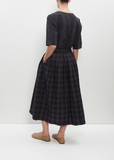 Tartan Popeline Skirt