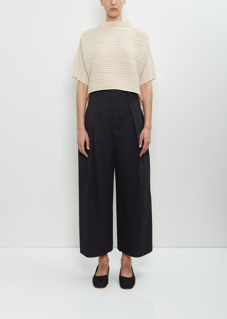 Paper Cotton Grainy Washi Pants