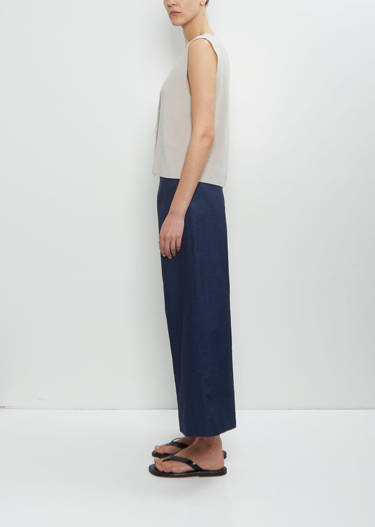 Wool Ribbed Waistcoat