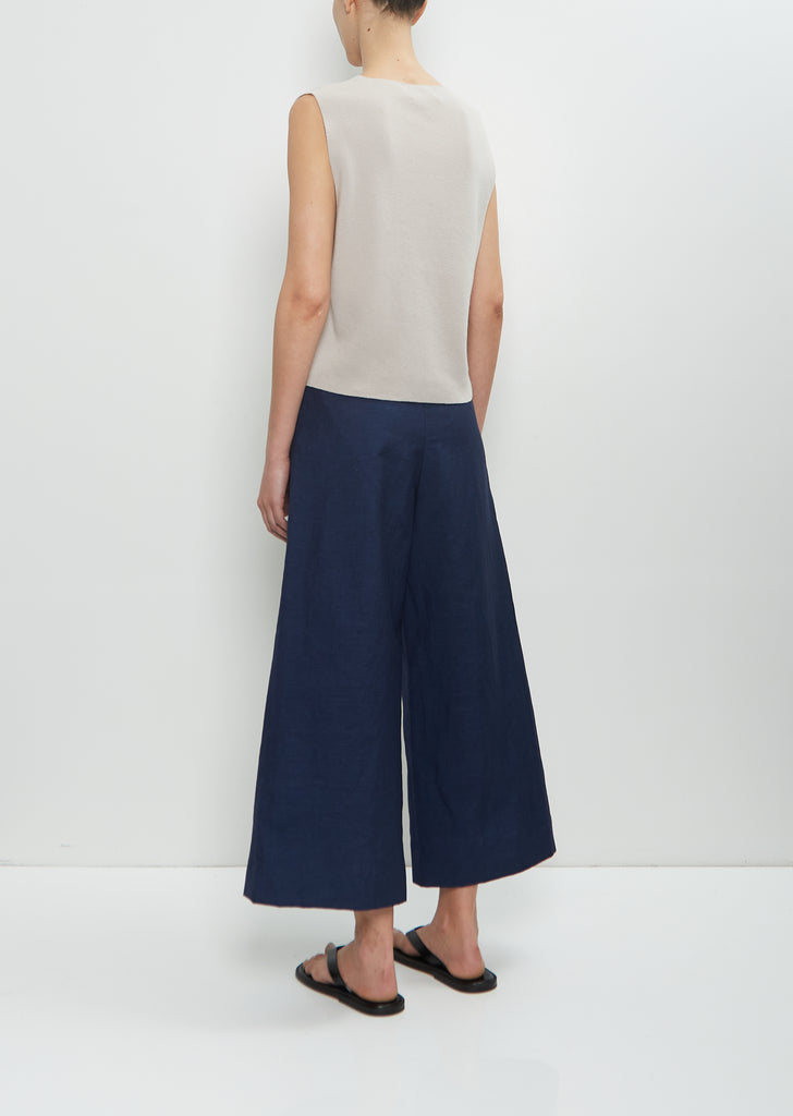 Wool Ribbed Waistcoat