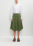 Cotton Flared Skirt