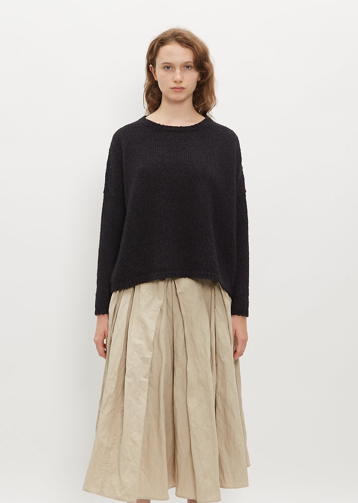 Pullover Sweater — Black