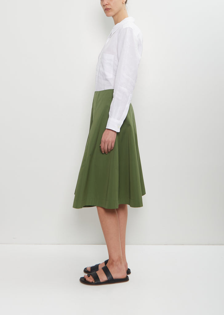 Cotton Flared Skirt