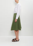 Cotton Flared Skirt