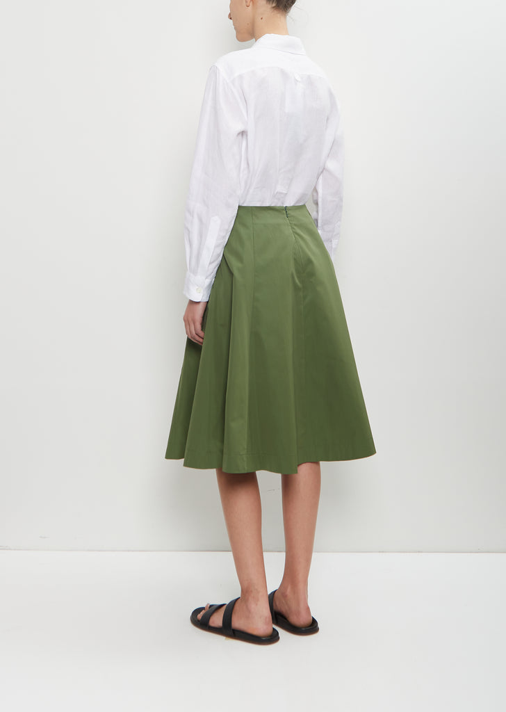 Cotton Flared Skirt