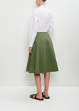 Cotton Flared Skirt