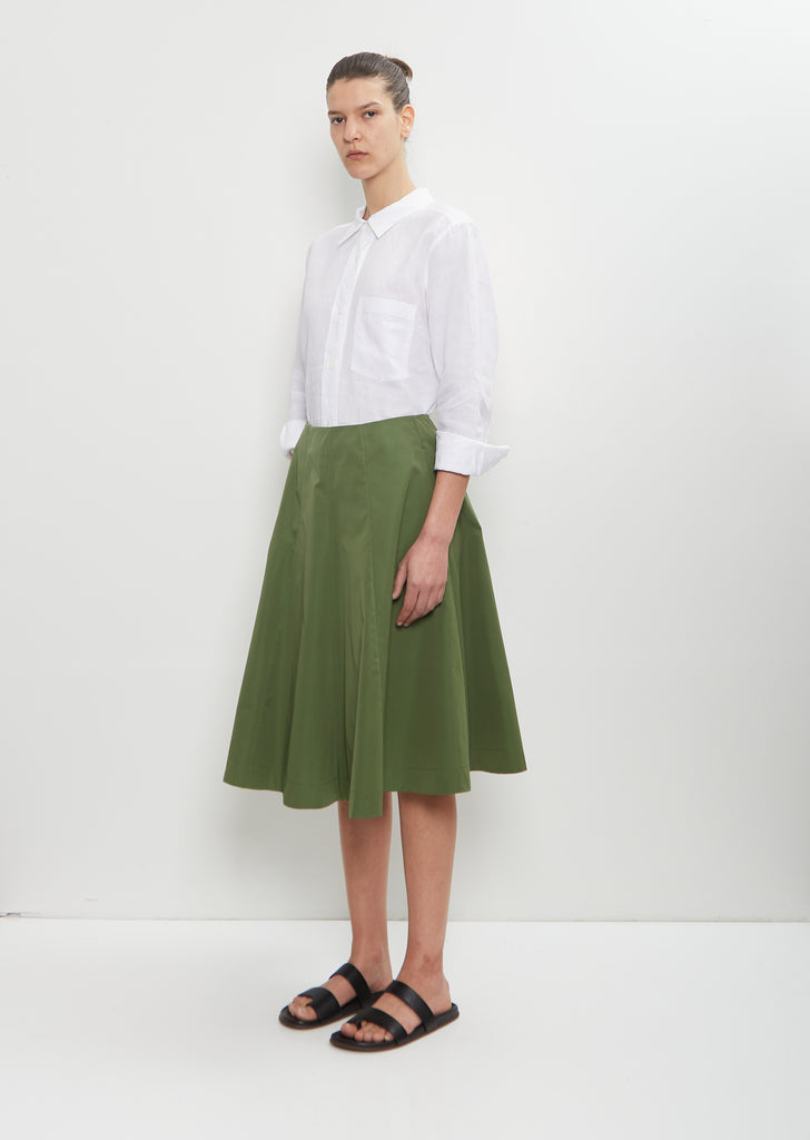 Cotton Flared Skirt