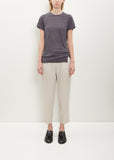 Crinkle T-Shirt — Charcoal