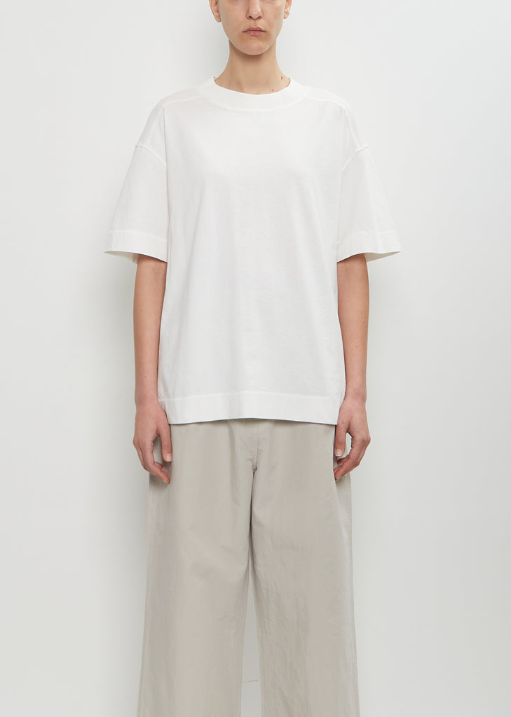 Cotton Relaxed T-Shirt — Off White