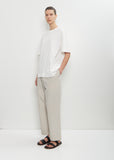 Cotton Relaxed T-Shirt — Off White