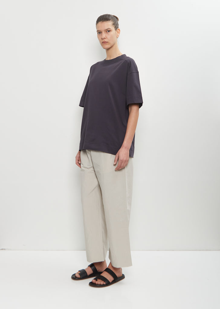 Cotton Relaxed T-Shirt — Ink