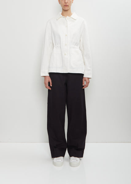 【SEAL限定商品】 Linen Cotton Worker Garçonne La – Jacket ジャケット・アウター