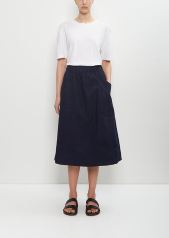 Cotton Patch Pocket Skirt