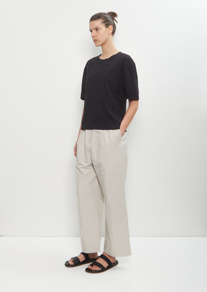 Dropped Shoulder Cotton Shirt – La Garçonne