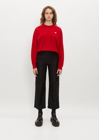 Work Cotton Pants — Black