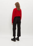 Work Cotton Pants — Black