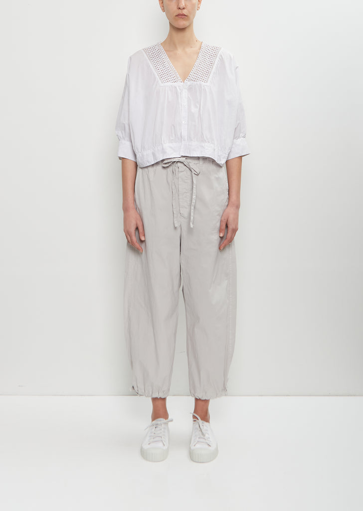 Cotton String Belt Trousers