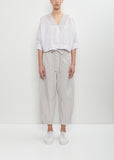 Cotton String Belt Trousers