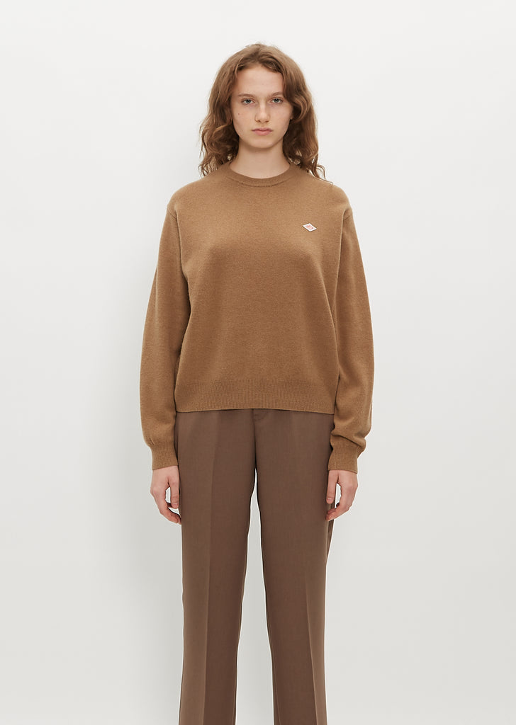 Crew Neck Long Sleeve P.O — Cafe Au Lait