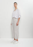 Cotton String Belt Trousers